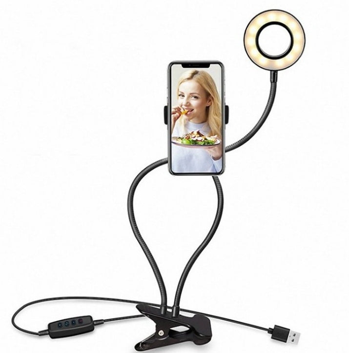 LED Selfie Ring Light - Phone Holder