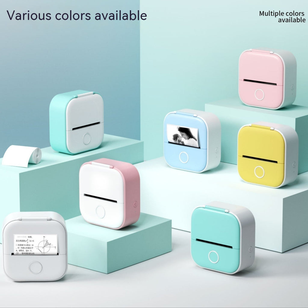 Mini Thermal Label Printer - Students, Office, Home