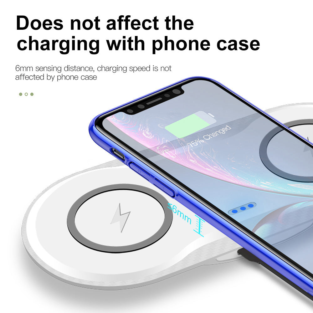 Wireless Dual Phone Charger