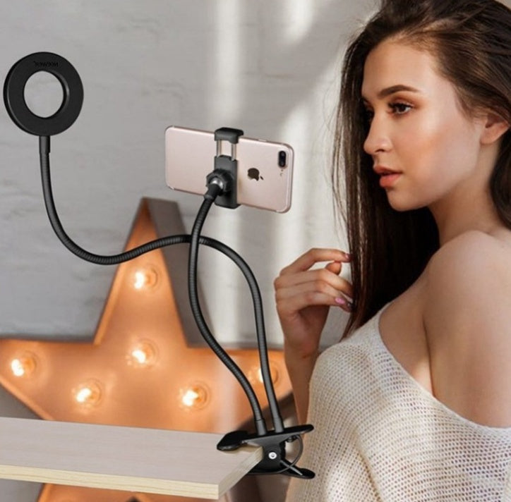 LED Selfie Ring Light - Phone Holder